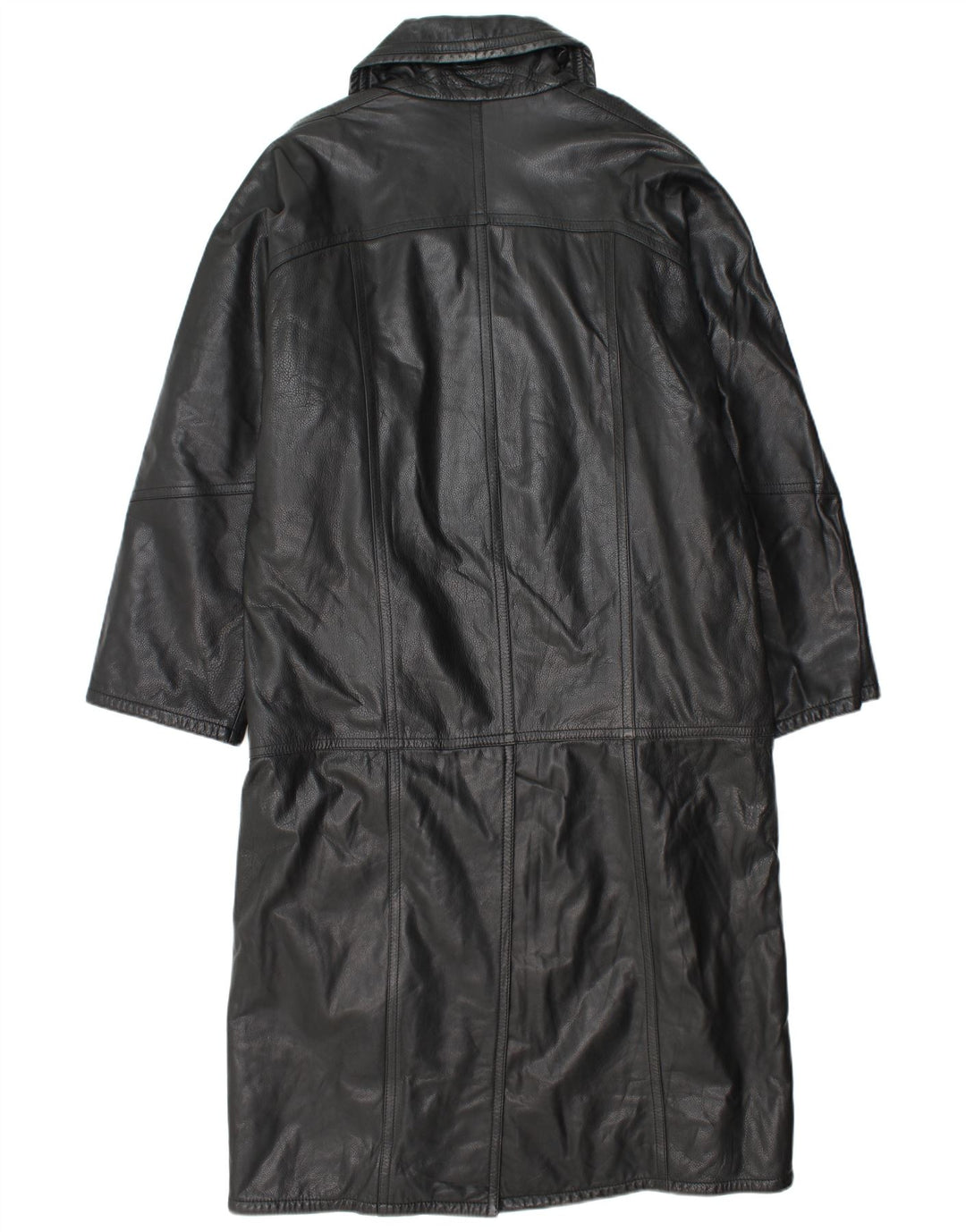 Vittorio Forti Herre Læderfrakke IT 48 Medium Sort