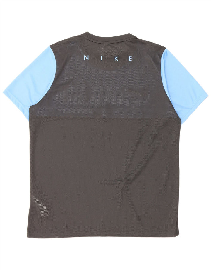 Nike Herre Munchen Grafisk T-Shirt Top XL Grå Colourblock Polyester