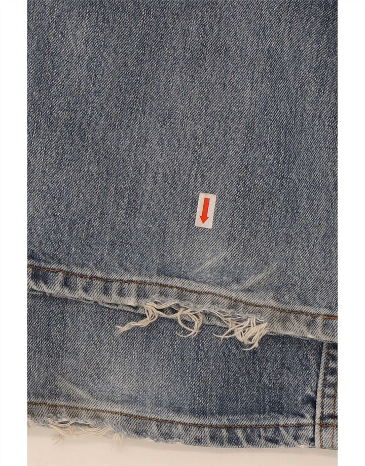 Wrangler Herre Ohio Straight Jeans W32 L32 Blå Bomuld