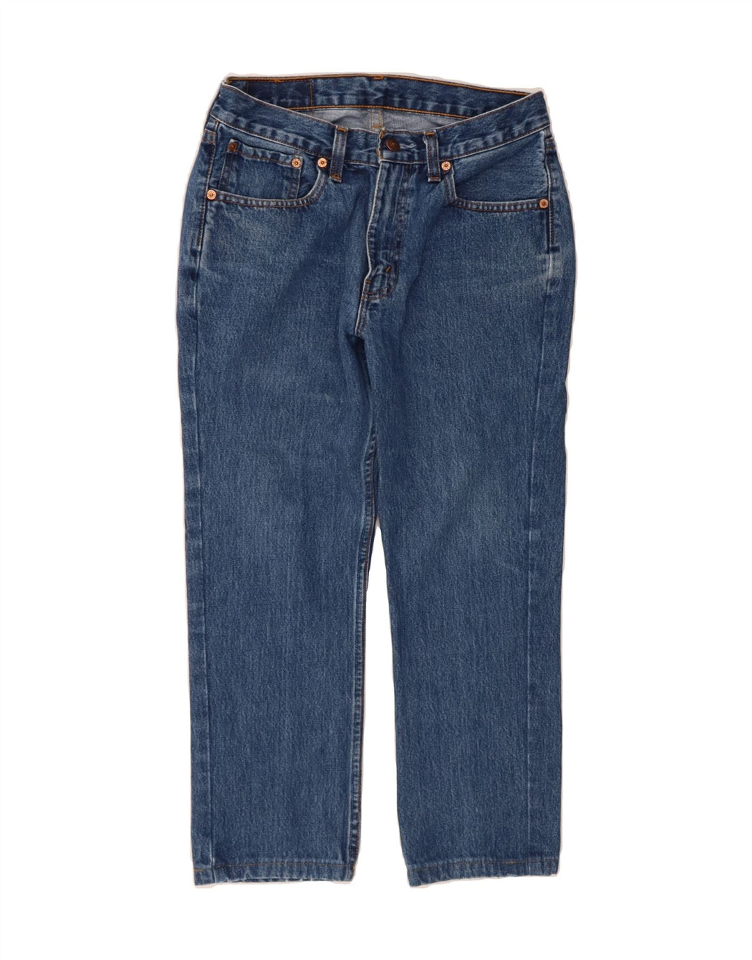 LEVI'S Womens 751 Capri Jeans W30 L23  Blue Cotton Vintage Levi's and Second-Hand Levi's from Messina Hembry 