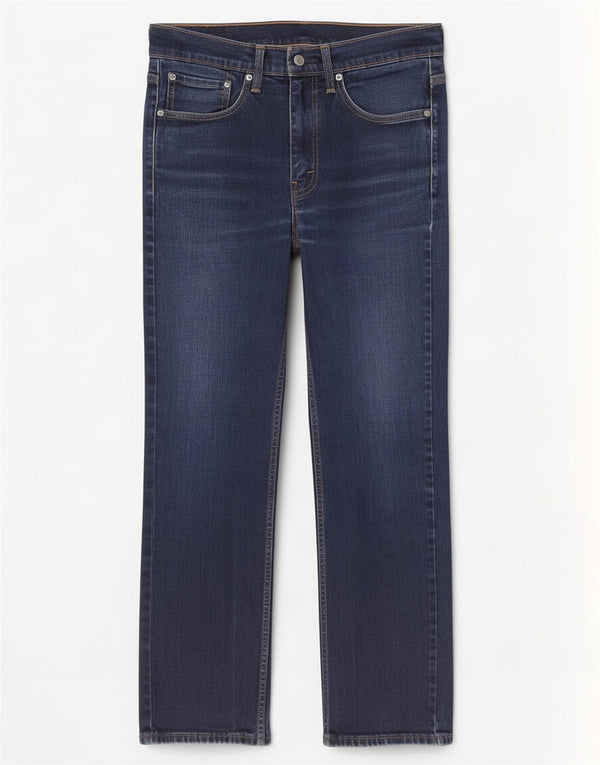Levi's Herre 514 Straight Jeans W34 L29 Blå Bomuld