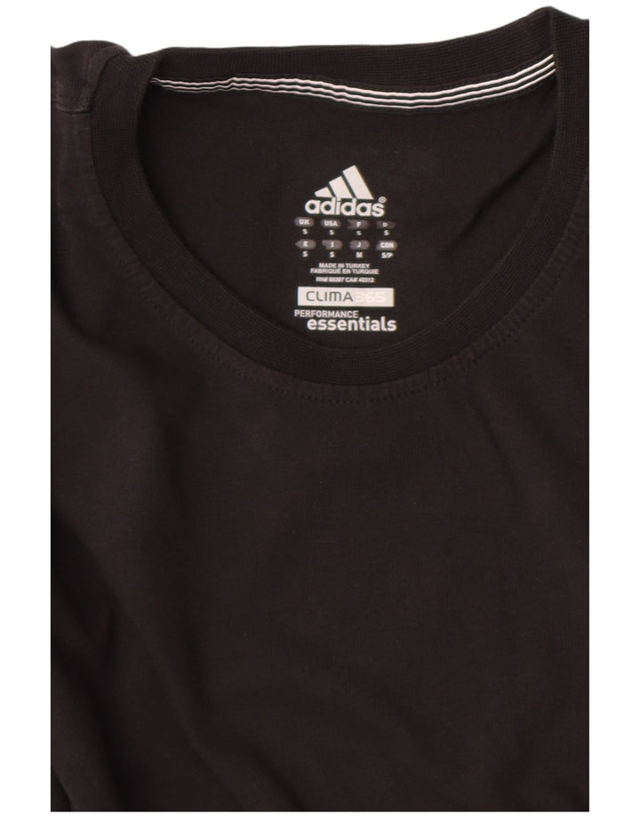 Adidas Herre Clima 365 T-Shirt Top Lille Sort