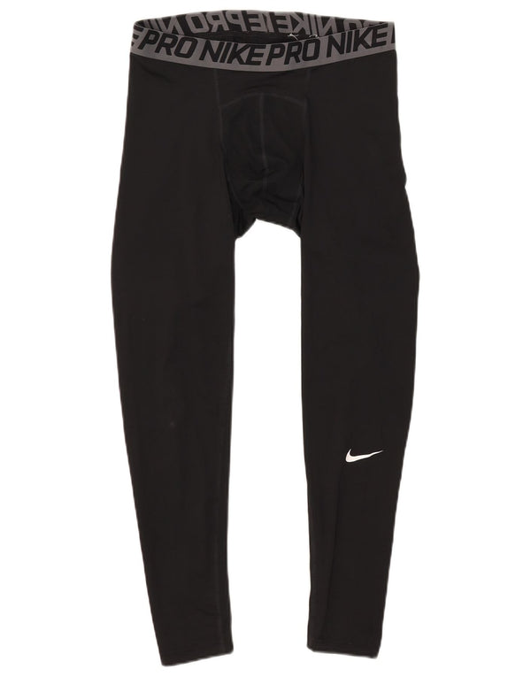 Nike Mens Dri Fit Graphic Leggings Large Black