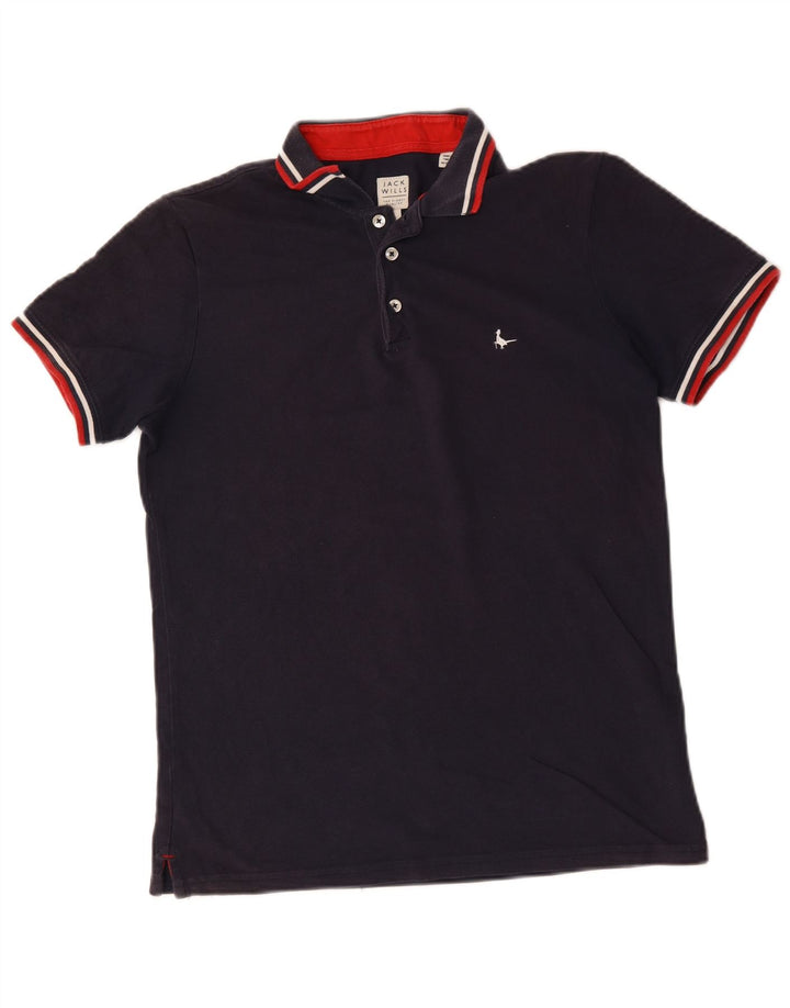 Jack Wills herre poloskjorte lille marineblå bomuld