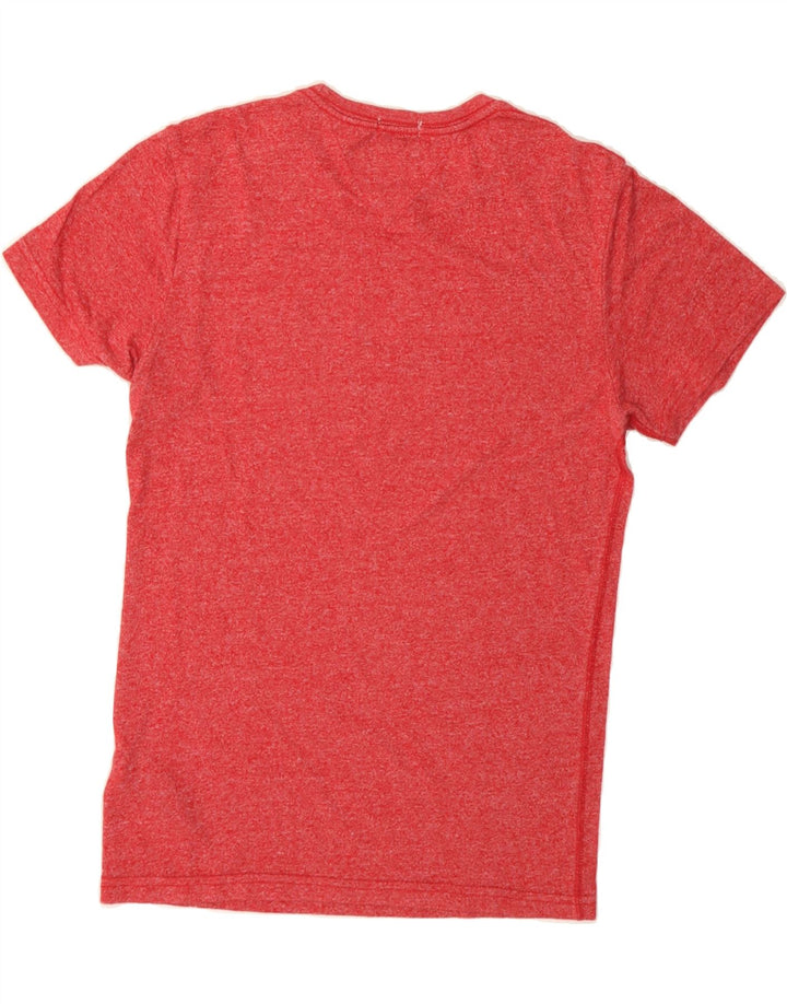 TOMMY HILFIGER Mens Graphic T-Shirt Top Small Red Cotton Vintage Tommy Hilfiger and Second-Hand Tommy Hilfiger from Messina Hembry 