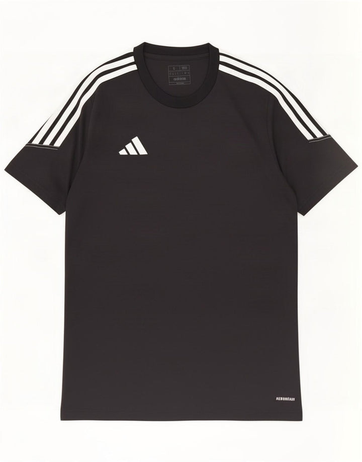 Adidas Herre Aeroready T-Shirt Top Lille Sort Polyester