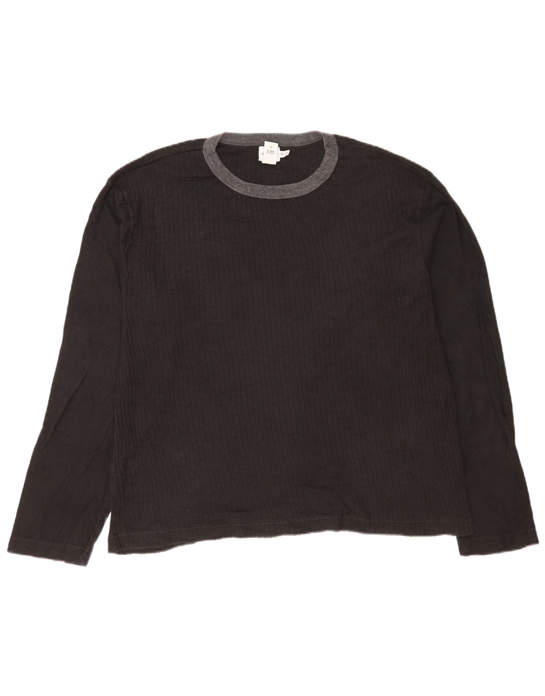 Calvin Klein Jeans Herre Top Langærmet 2XL Sort Bomuld