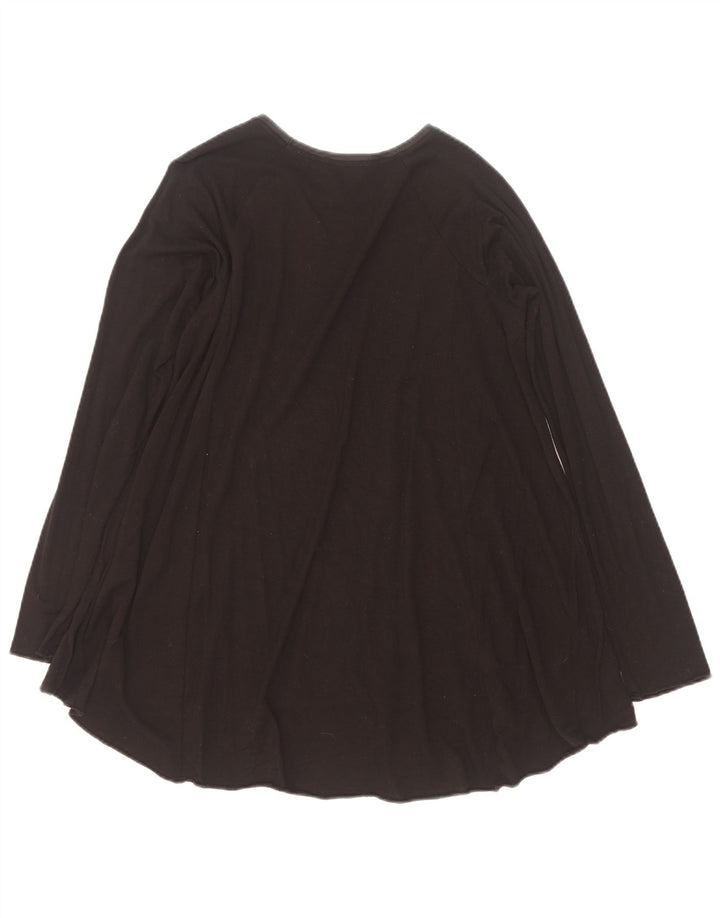 Zara Dametop Langærmet UK 14 Medium Sort
