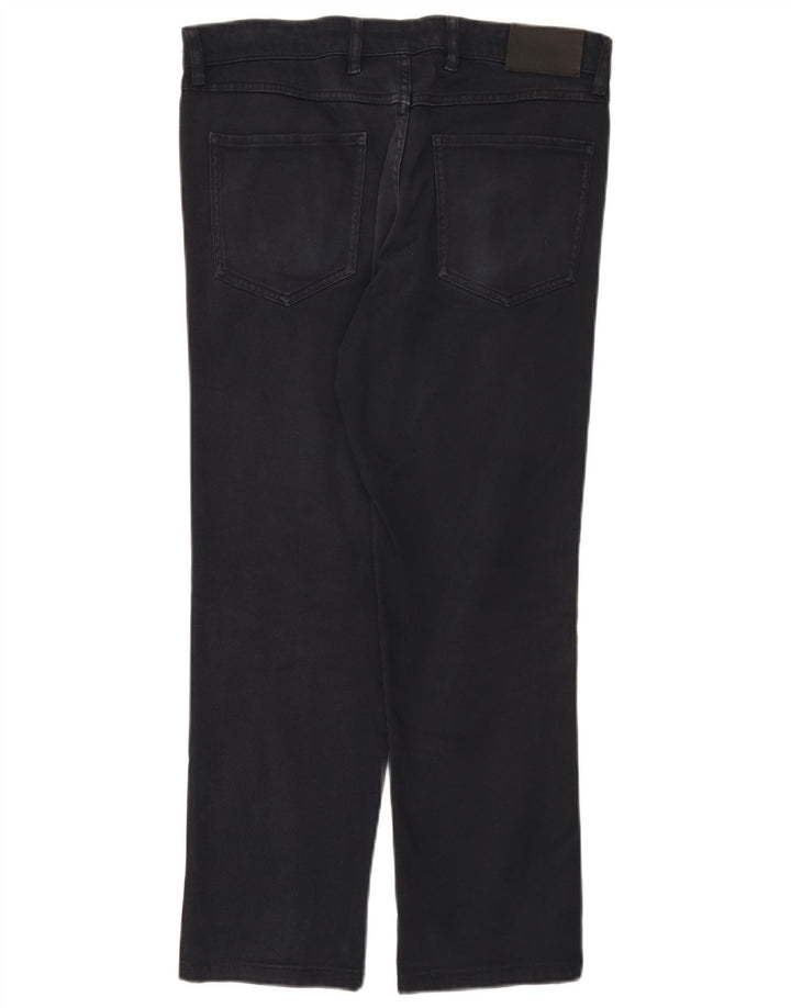 Massimo Dutti Herre Tapered Jeans EU 40 Medium W31 L26 Navy Blue