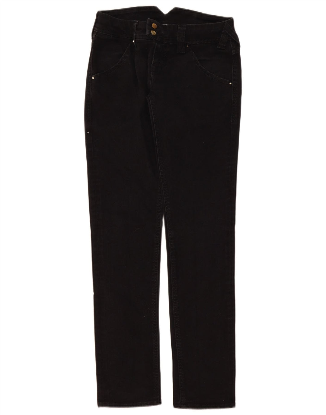 Cycle Dame Slim Jeans W26 L29 Sort Bomuld