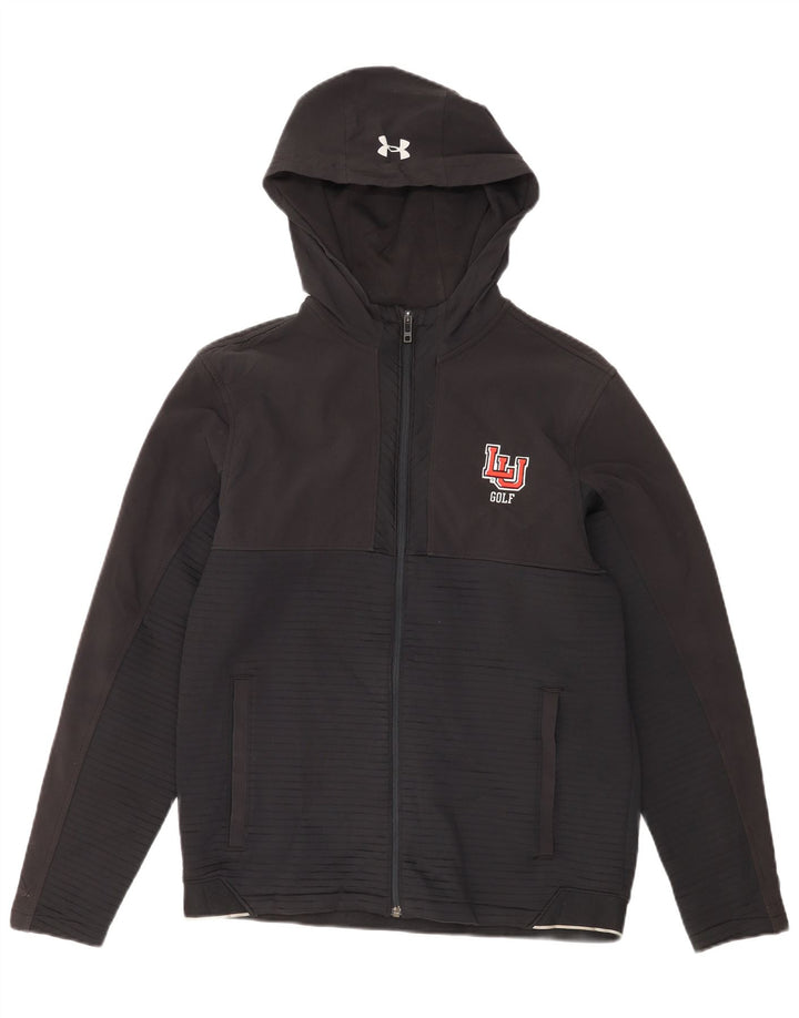 Under Armour Herre hættetrøje med lynlås mellem sort