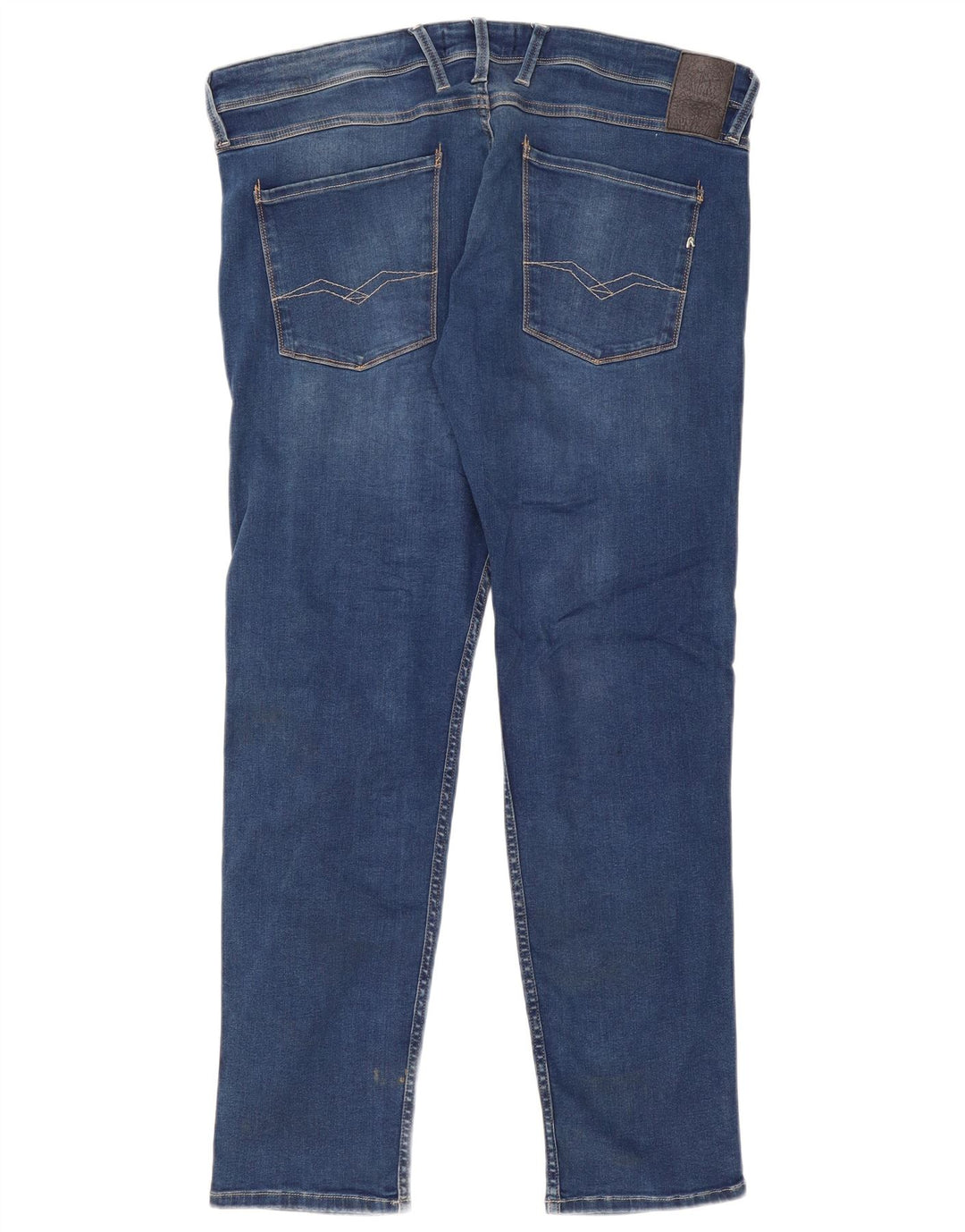 Replay Herre Slim Jeans W38 L32 Blå Bomuld