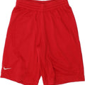 NIKE Boys Dri Fit Sport Shorts 10-11 Years Medium Red Polyester Vintage Nike and Second-Hand Nike from Messina Hembry 