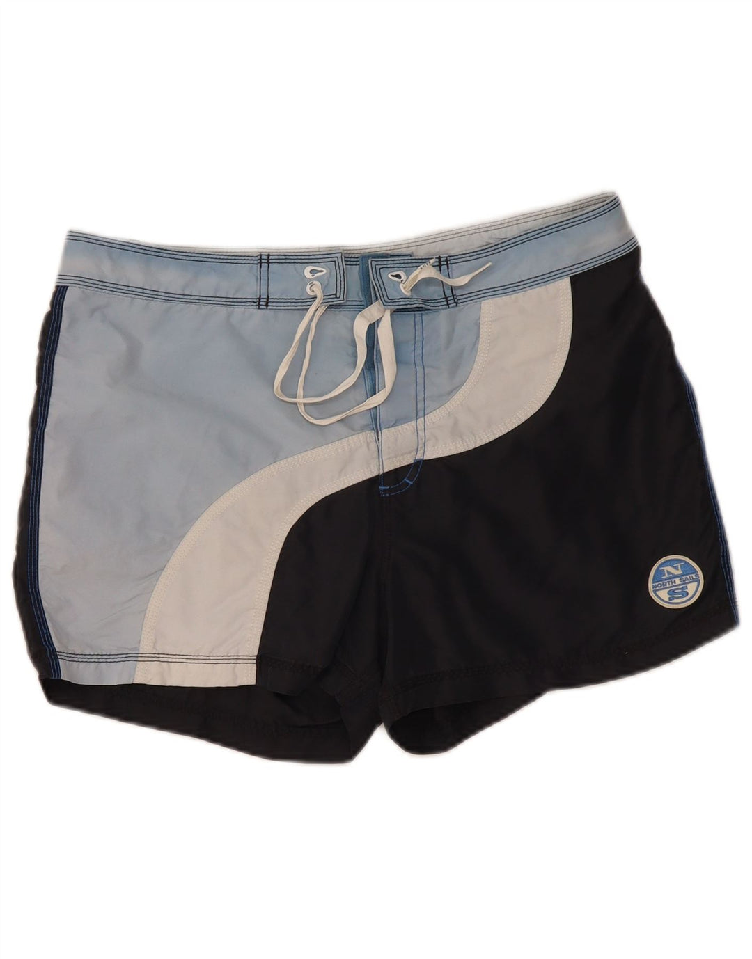 NORTH SAILS Badeshorts til mænd Medium Sort Colourblock Polyamid