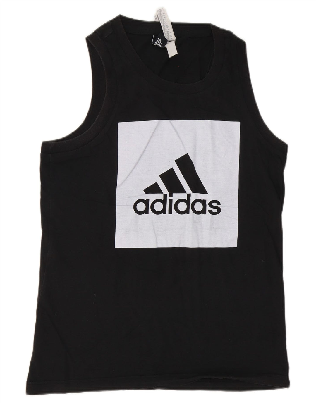 Adidas Herre Grafisk Vest Top Lille Sort Bomuld