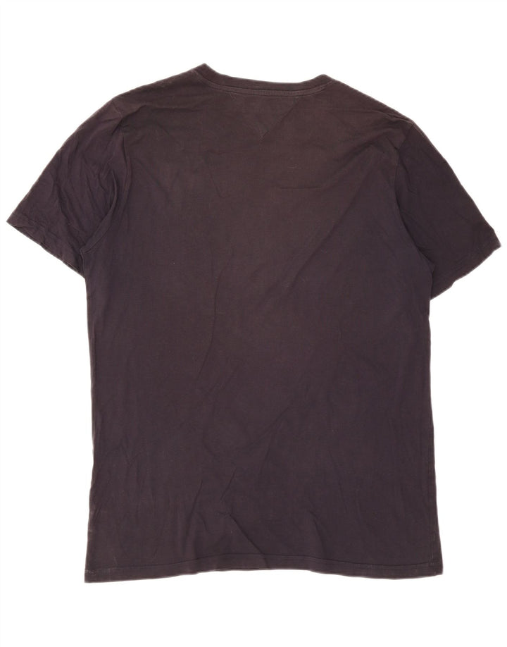 Tommy Hilfiger Herre T-Shirt Top Medium Sort