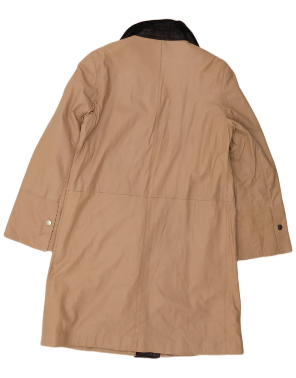 Immagini Dame Læderfrakke IT 44 Medium Beige