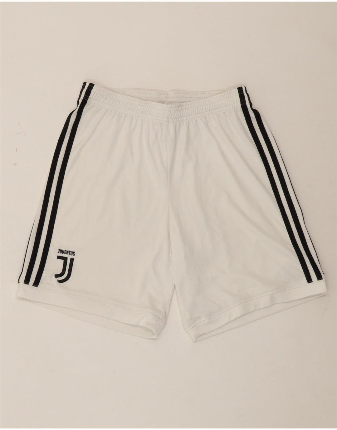 Adidas Dame Juventus Sports Shorts UK 8 Small White Polyester