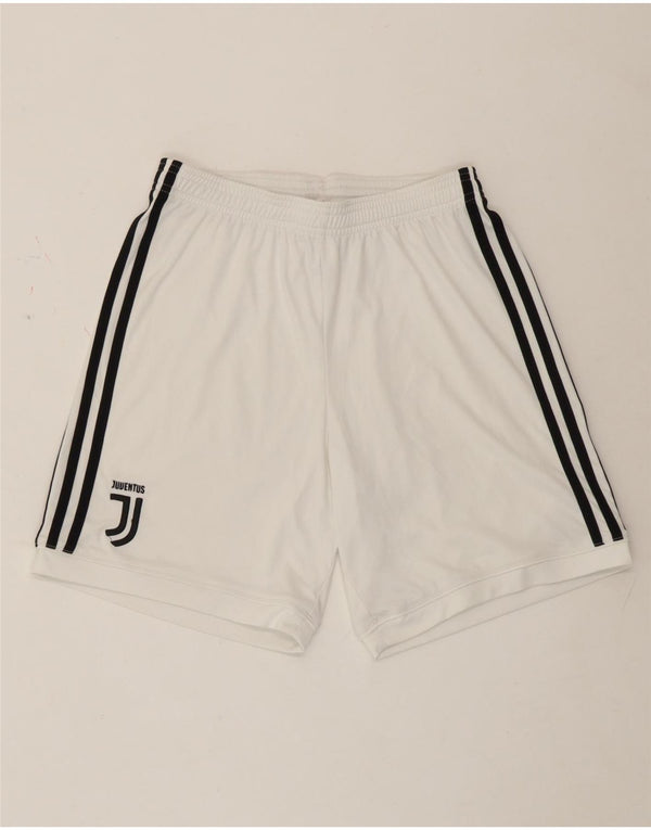 Adidas Dame Juventus Sports Shorts UK 8 Small White Polyester