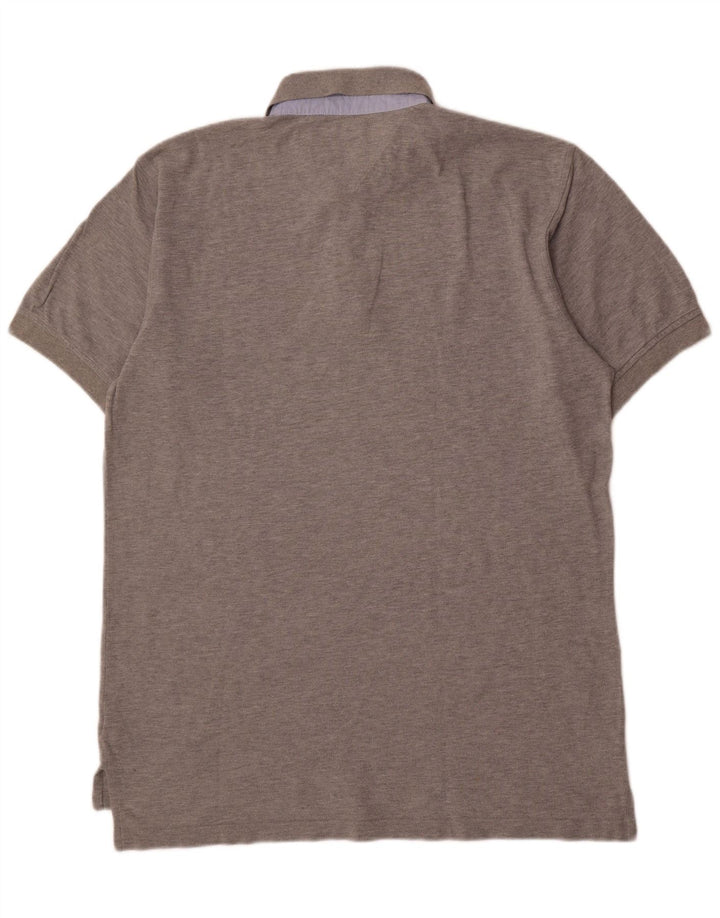 Tommy Hilfiger Herre Polo Shirt XL Grå Bomuld