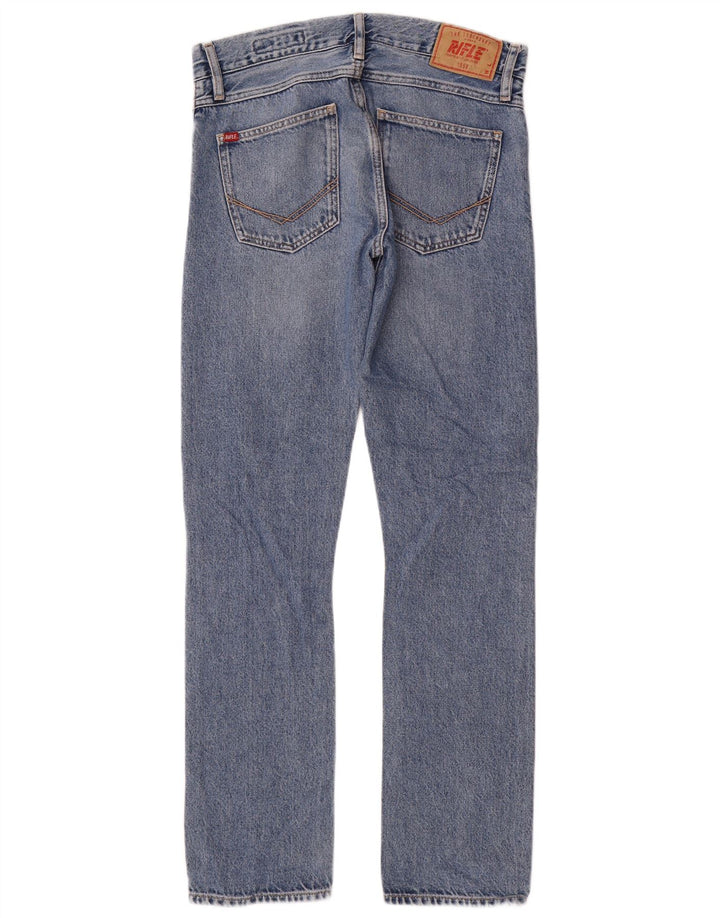 Rifle Dame Luke Straight Jeans W30 L32 Blå Bomuld