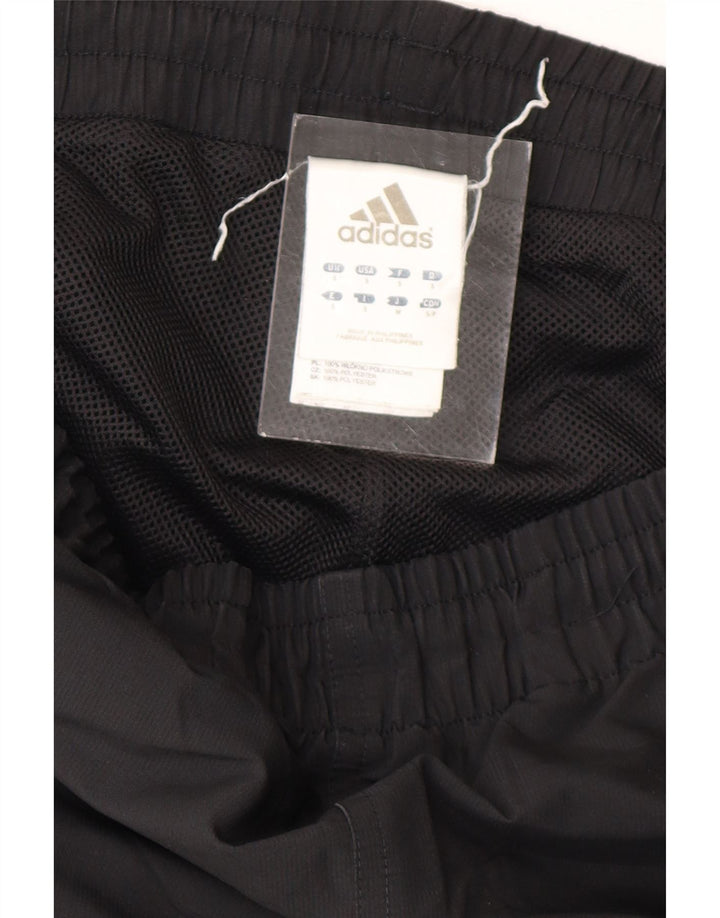 ADIDAS Mens Clima 365 Graphic Tracksuit Trousers Small  Black Polyester