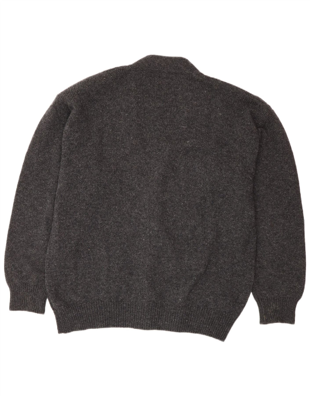 Trussardi Herre Cardigan Sweater Stor Grå Uld