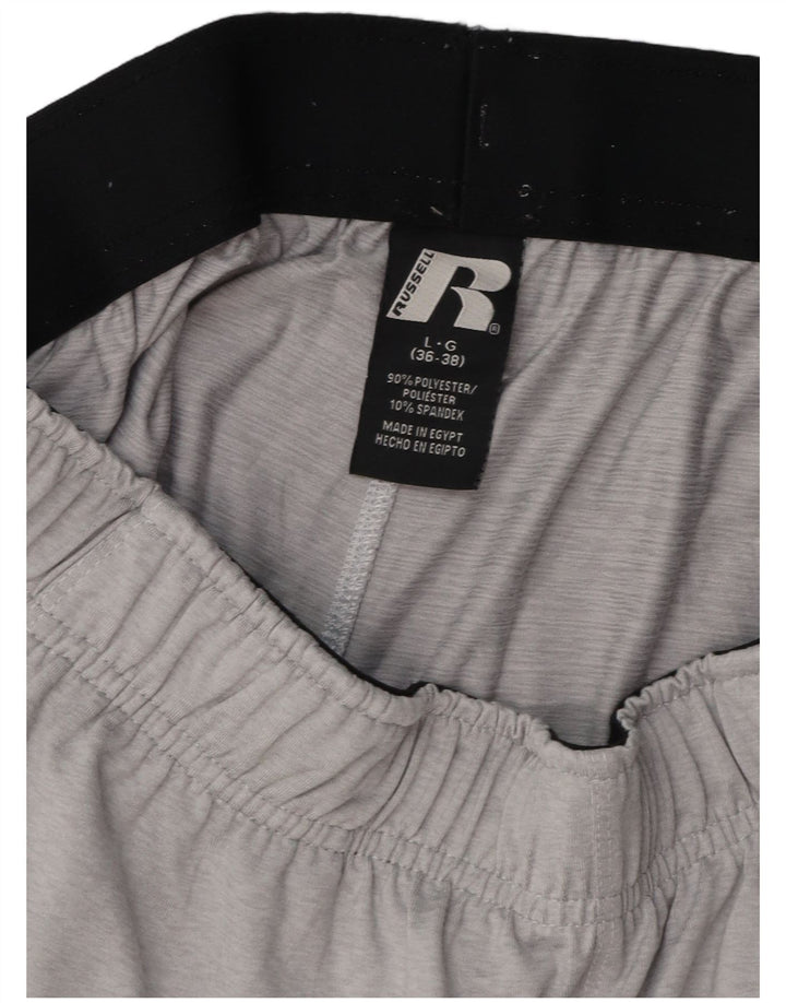 RUSSELL ATHLETIC Sportsshorts til mænd, store grå polyester
