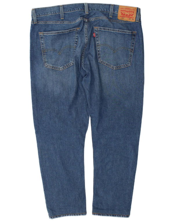 Levi's Herre 512 Slim Tapered Jeans W38 L27 Blå Bomuld