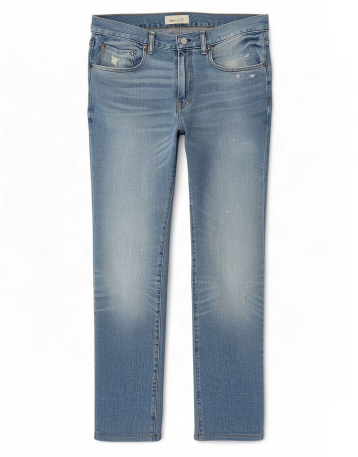 Gap Herre Distressed Slim Jeans W32 L32 Blå