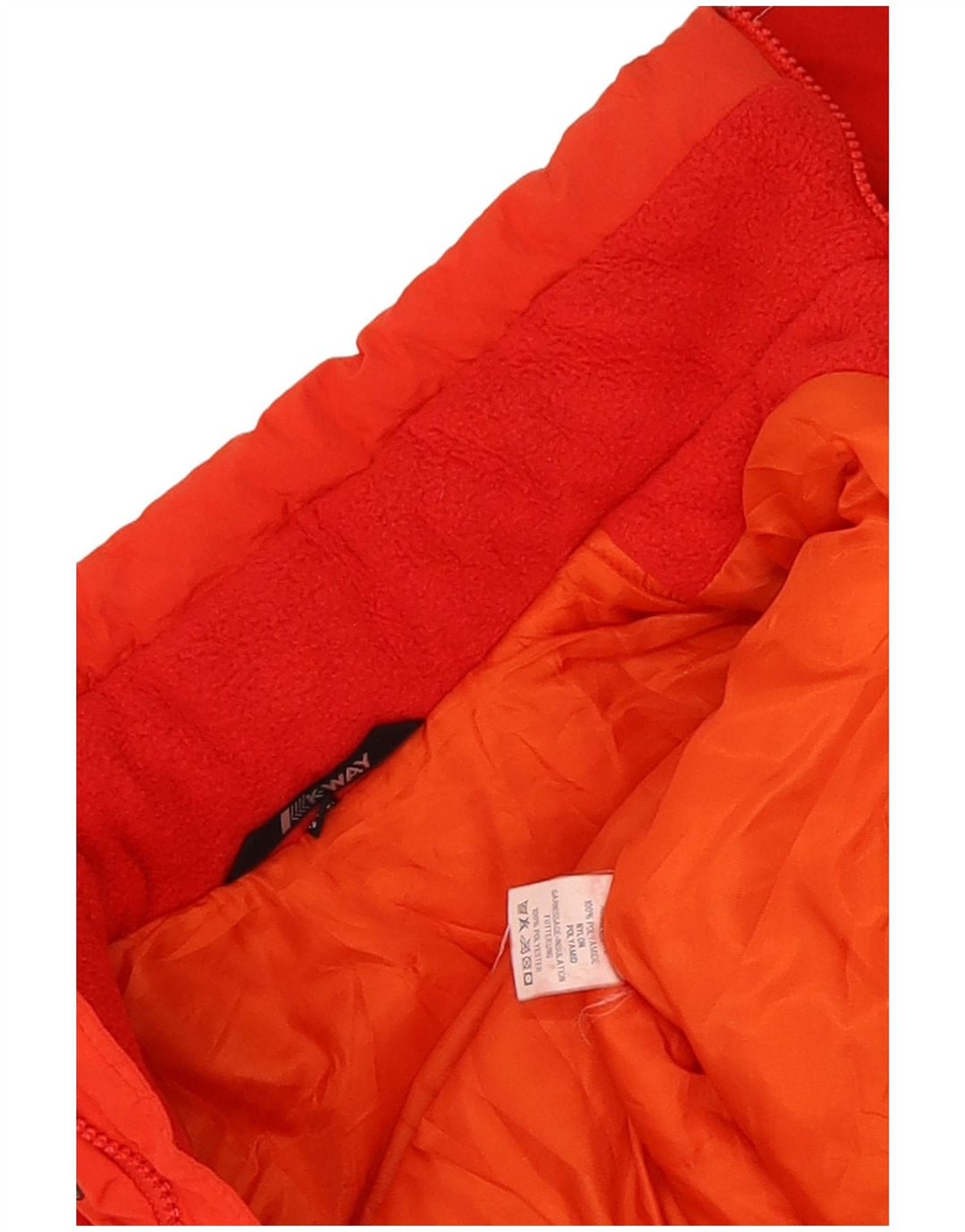 Vintage ski jumpsuit til drenge 7-8 år rød polyamid