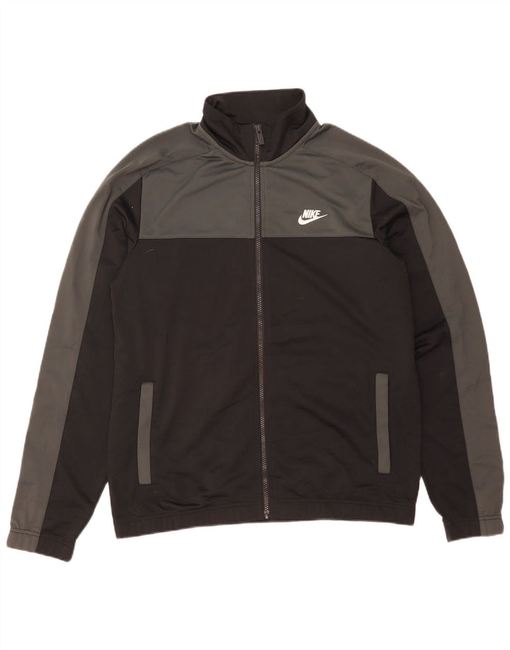 Nike Træningsdragt til mænd Topjakke Medium Sort Colourblock Polyester