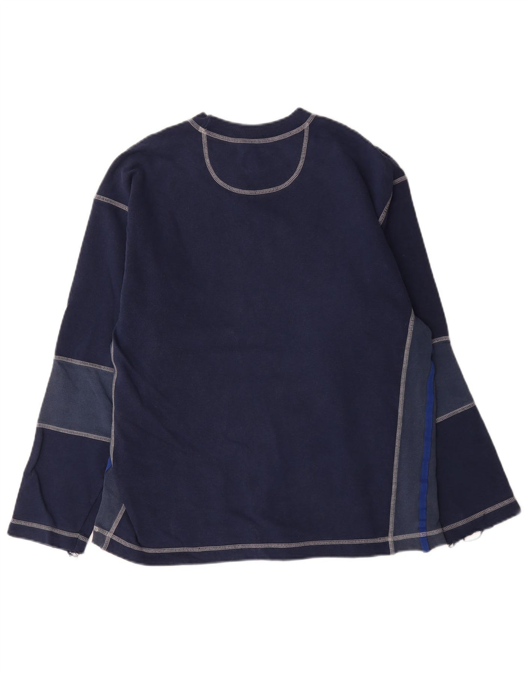 Levi's Herre Top Langærmet Medium Navy Blue Colourblock Bomuld