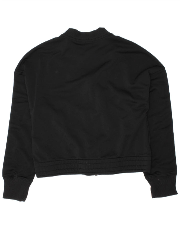 Nike træningsdragt topjakke til piger 10-11 år Medium Sort Colourblock