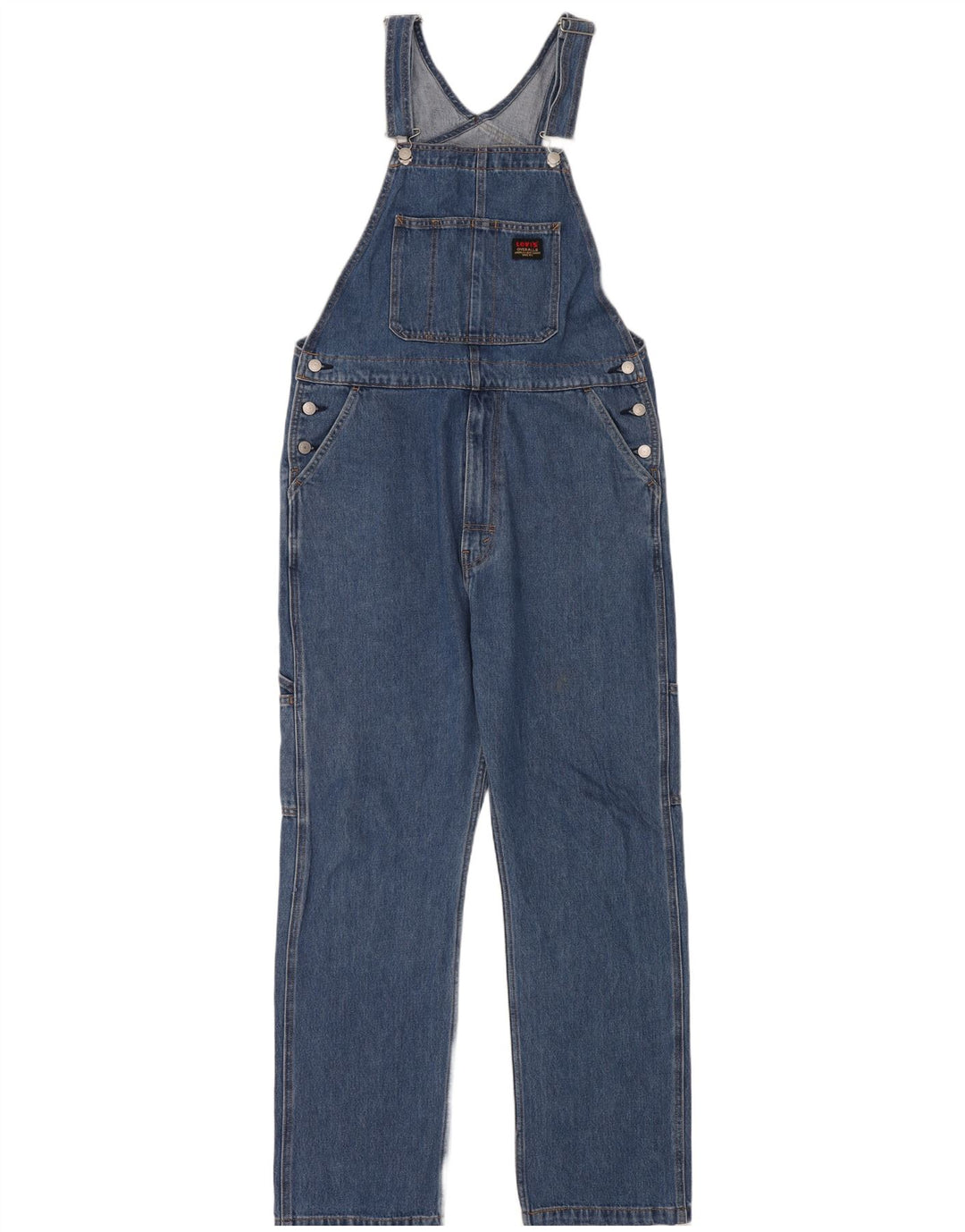 Levi's Herre Cargo Dungarees Jeans Medium W36 L30 Blå Bomuld