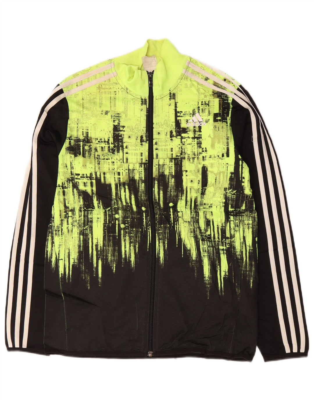 Adidas Træningsdragt Topjakke til drenge 13-14 år Grøn Colourblock Polyester