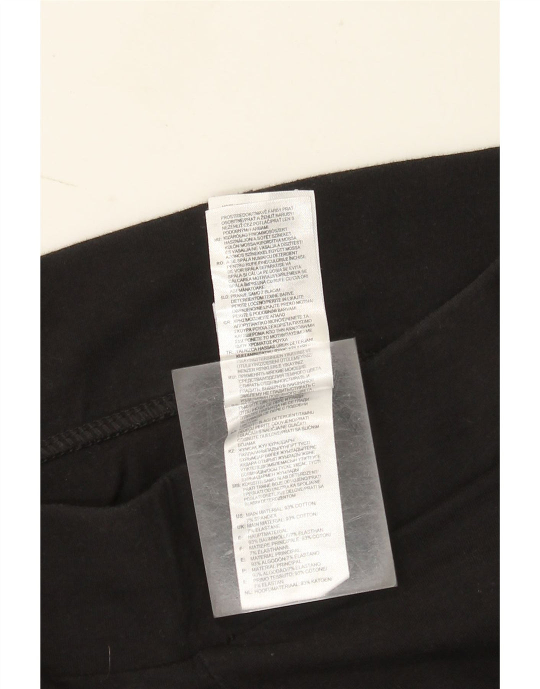 Adidas Dame Leggings UK 10 Small Black Bomuld