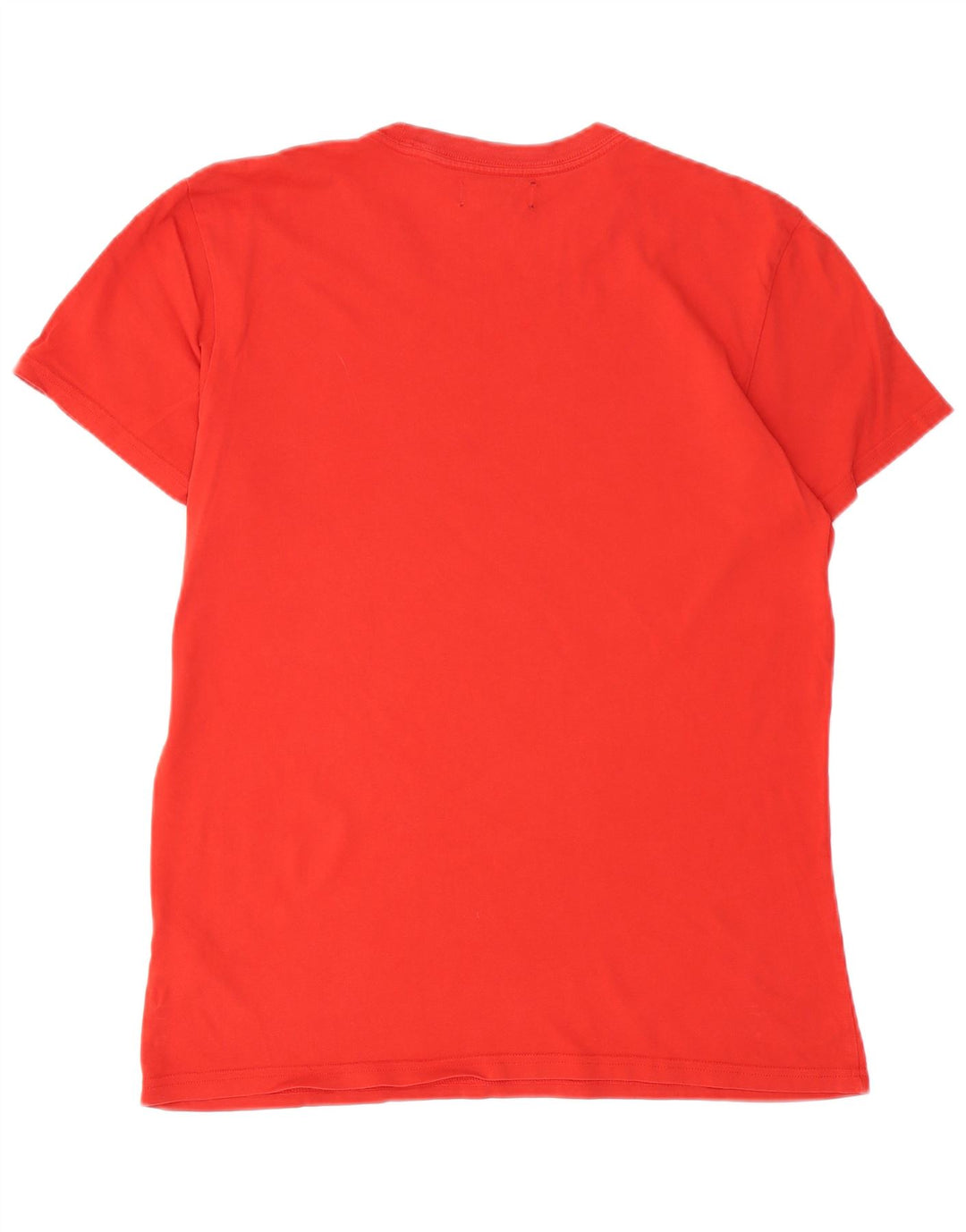 ADIDAS grafisk t-shirt til mænd, medium rød bomuld