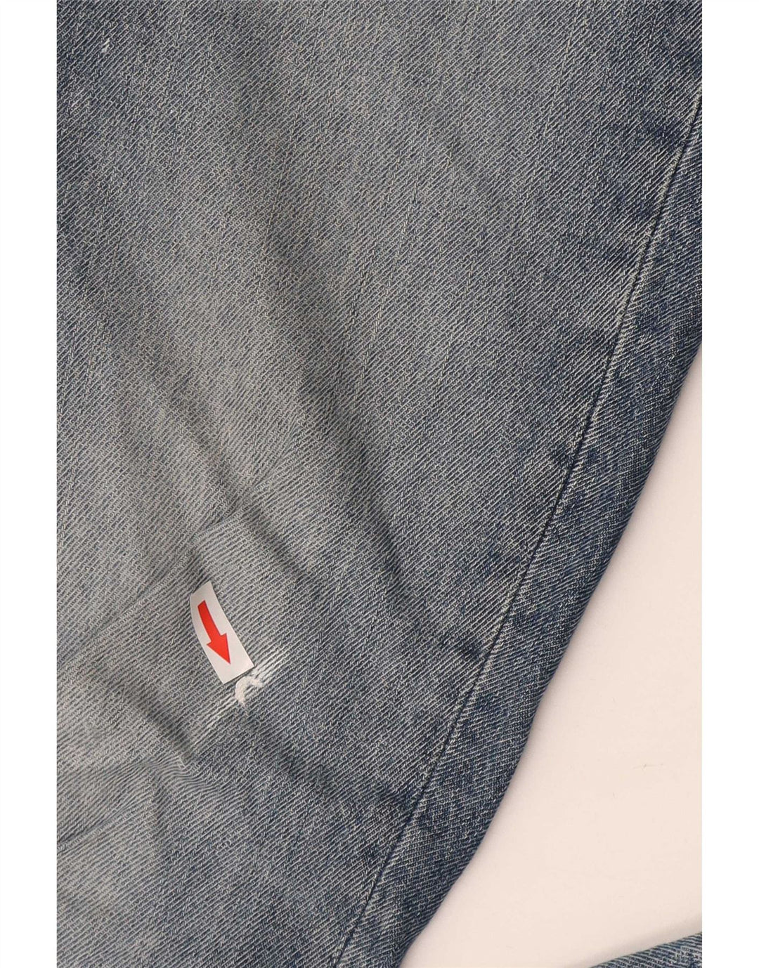 G-Star Dame Distressed Straight Jeans W32 L32 Blå Bomuld
