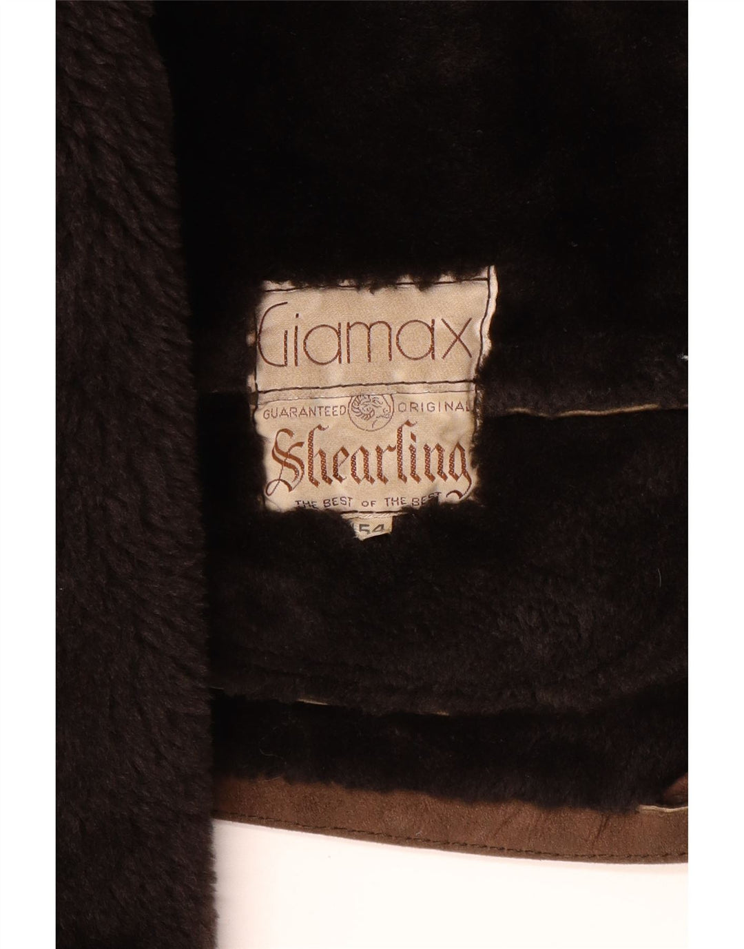 Giamax Herre Shearling Jacket IT 54 2XL Brun Shearling
