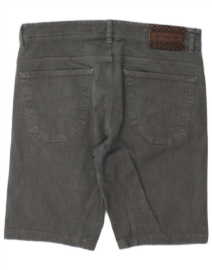 SIVIGLIA Casual Shorts til mænd W32 mellemgrå bomuld
