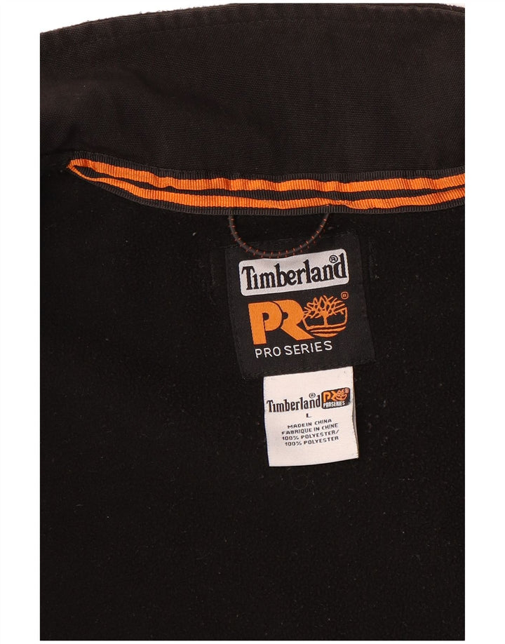 Timberland Herre Fleecejakke UK 40 Stor Sort Polyester