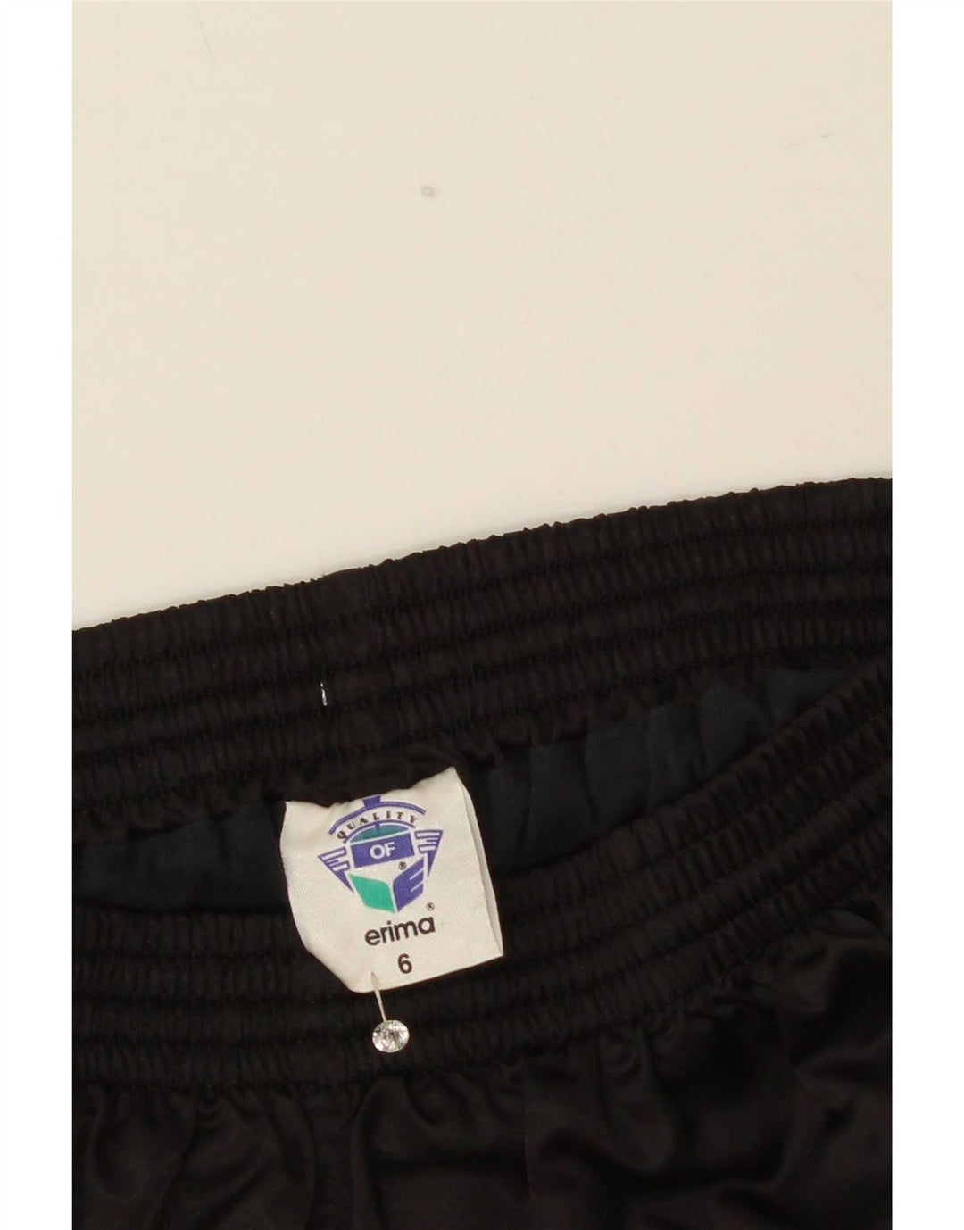 Erima sportsshorts til kvinder UK 6 XS sort polyester