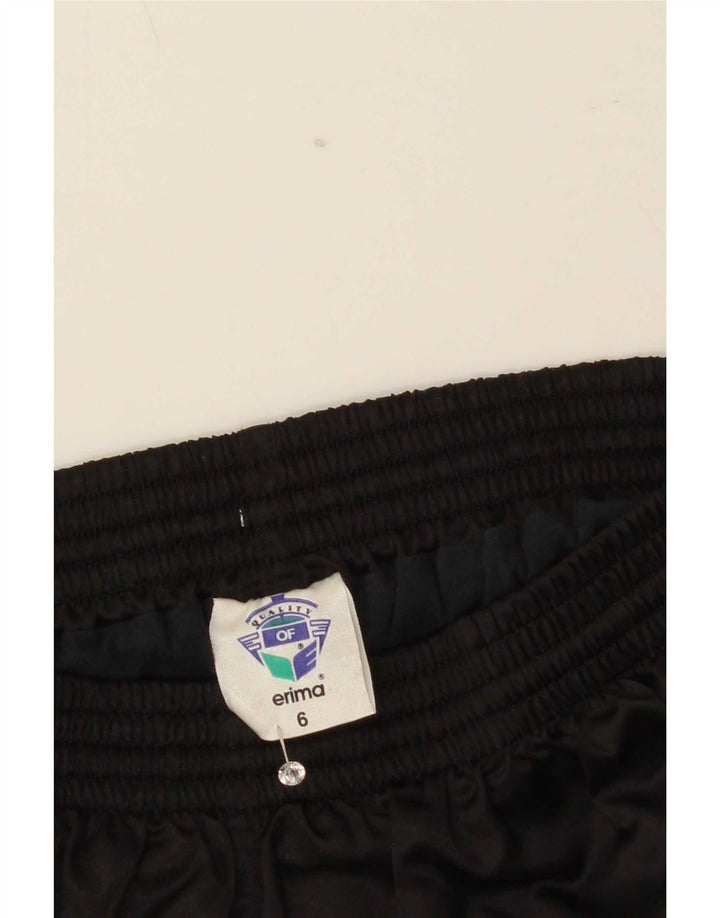 Erima sportsshorts til kvinder UK 6 XS sort polyester