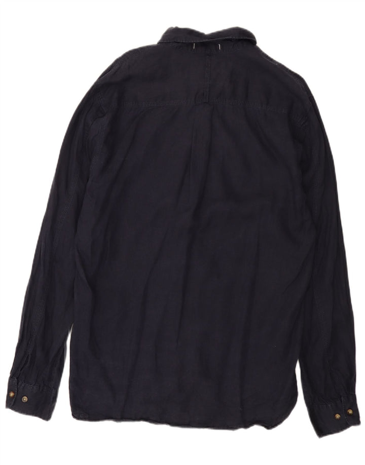 Scotch & Soda Herre Amsterdam Couture skjorte Medium Navy Blue