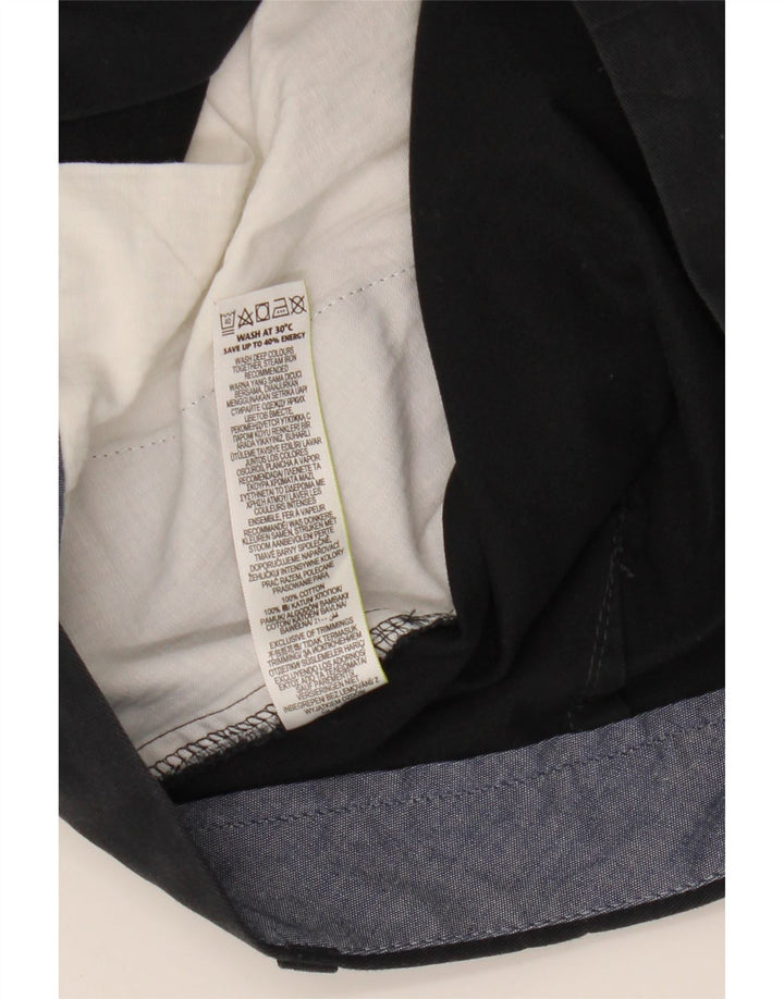 Marks & Spencer Herre Chino Shorts W36 Large Navy Blue Bomuld