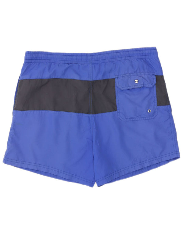 Massimo Dutti Herre badeshorts Medium Blue Colourblock