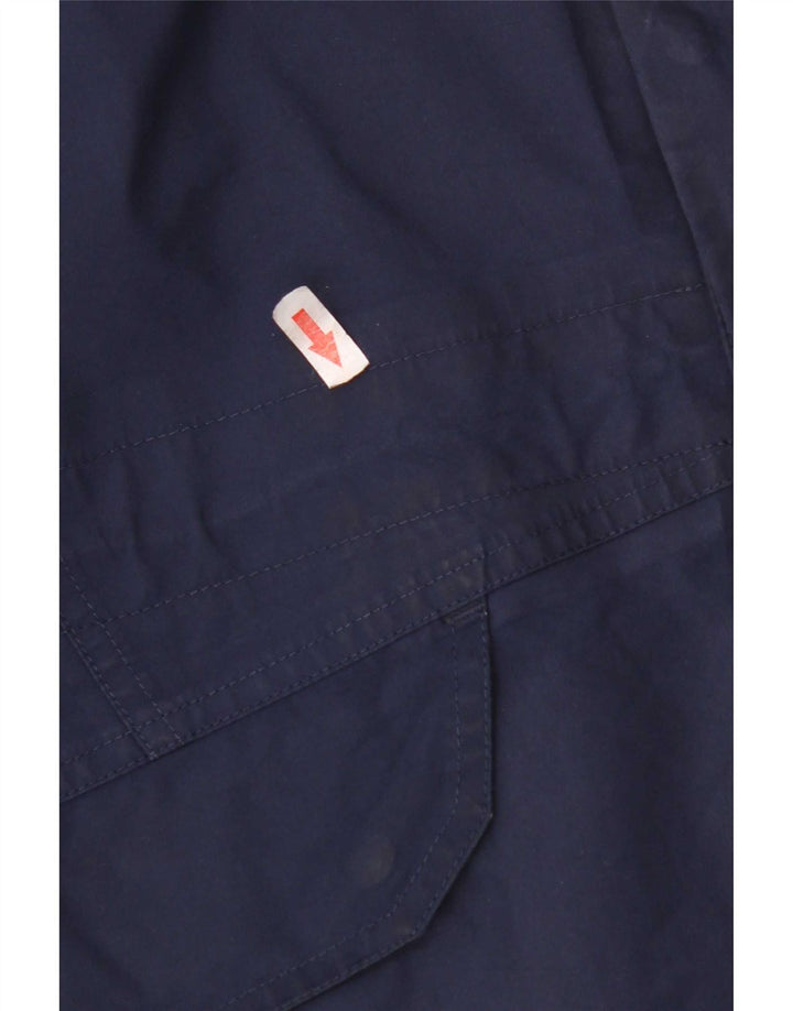 Berghaus Regnjakke med hætte til mænd UK 44 2XL Navy Blue Polyester