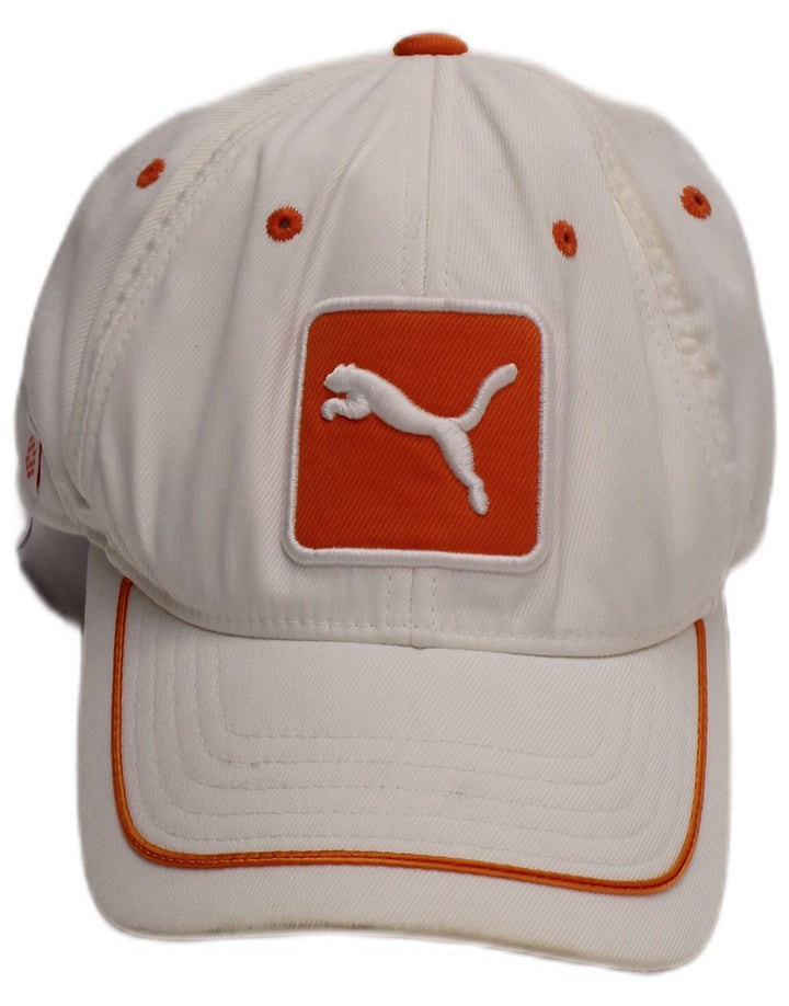 Puma Herre grafisk baseballkasket One Size hvid polyester