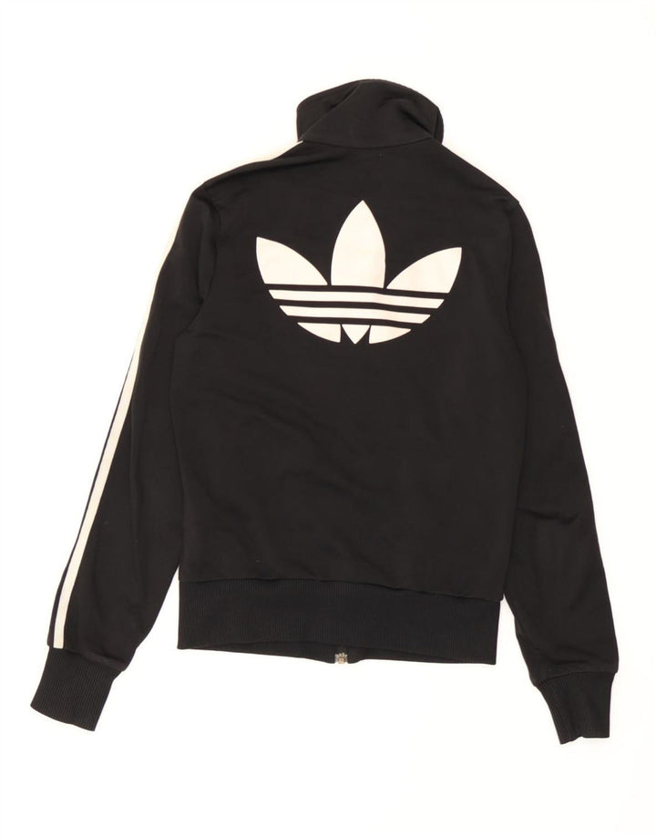 Adidas Grafisk træningsdragt topjakke til kvinder EU 34 XS sort polyester